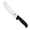 Victorinox Slagterkniv m. Bred Spids 20 cm, Sort Fibrox