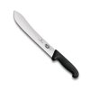 Victorinox Slagterkniv m. Bred Spids 25 cm, Sort Fibrox