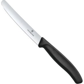 Victorinox Swiss Classic Tomat-/Plsekniv 11 cm, Sort