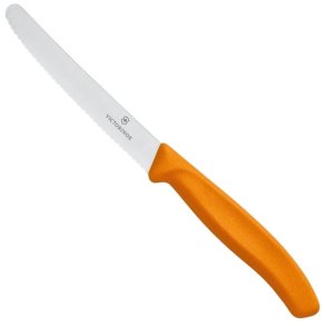 Victorinox Bordkniv/Tomatkniv SwissClassic 11 cm, Orange