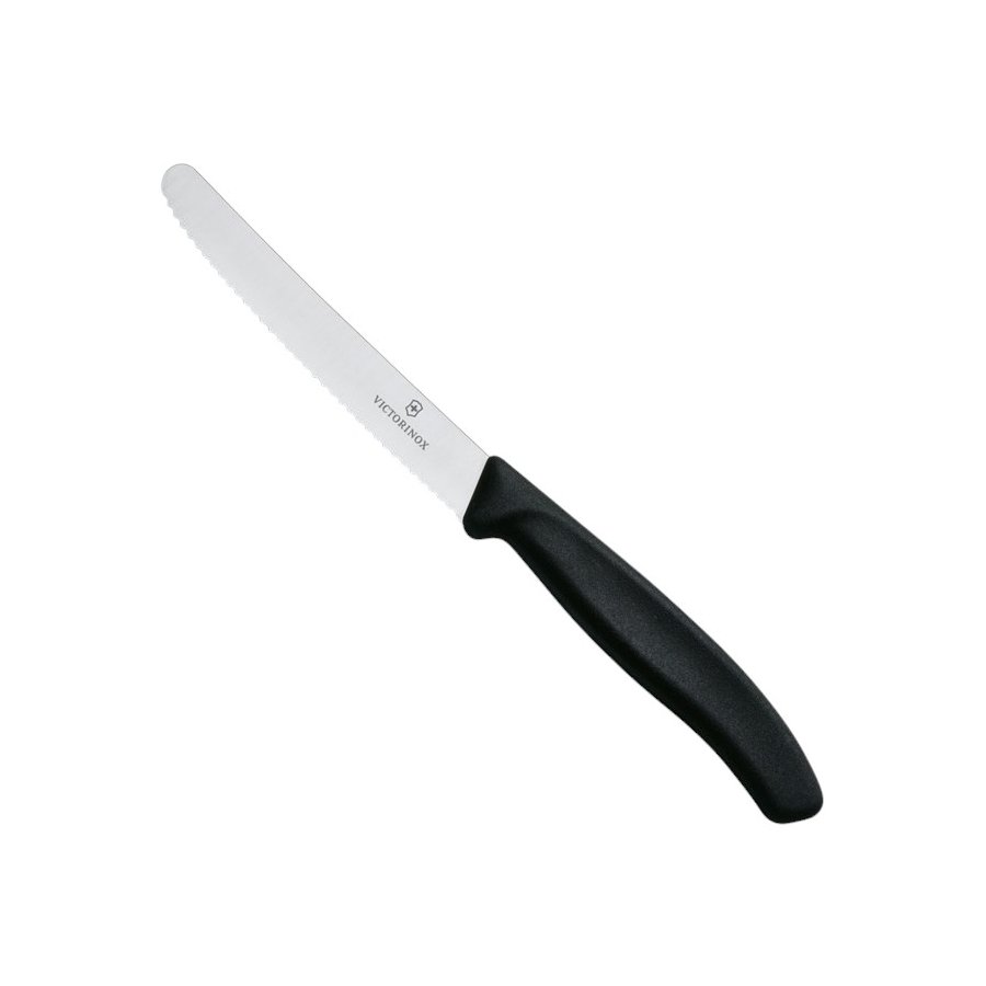 Victorinox Bordkniv/Tomatkniv SwissClassic 11 cm, Sort