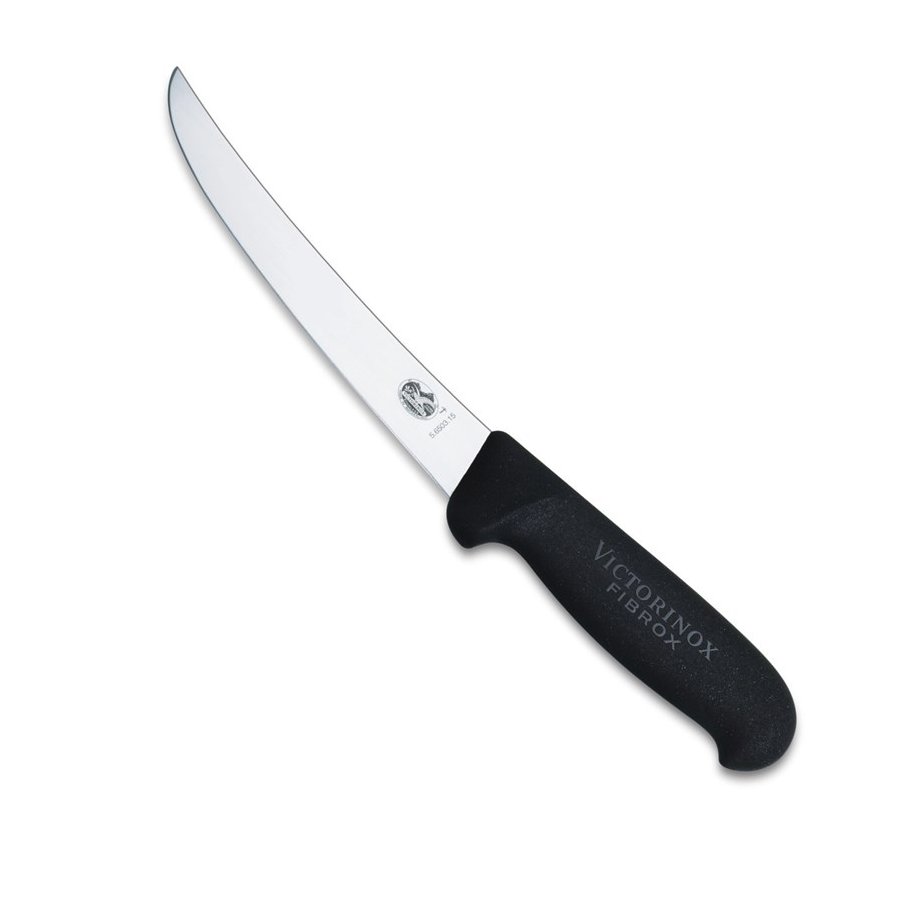 Victorinox Udbener Kniv Buet Flexibel Klinge 15 cm, Sort Fibrox