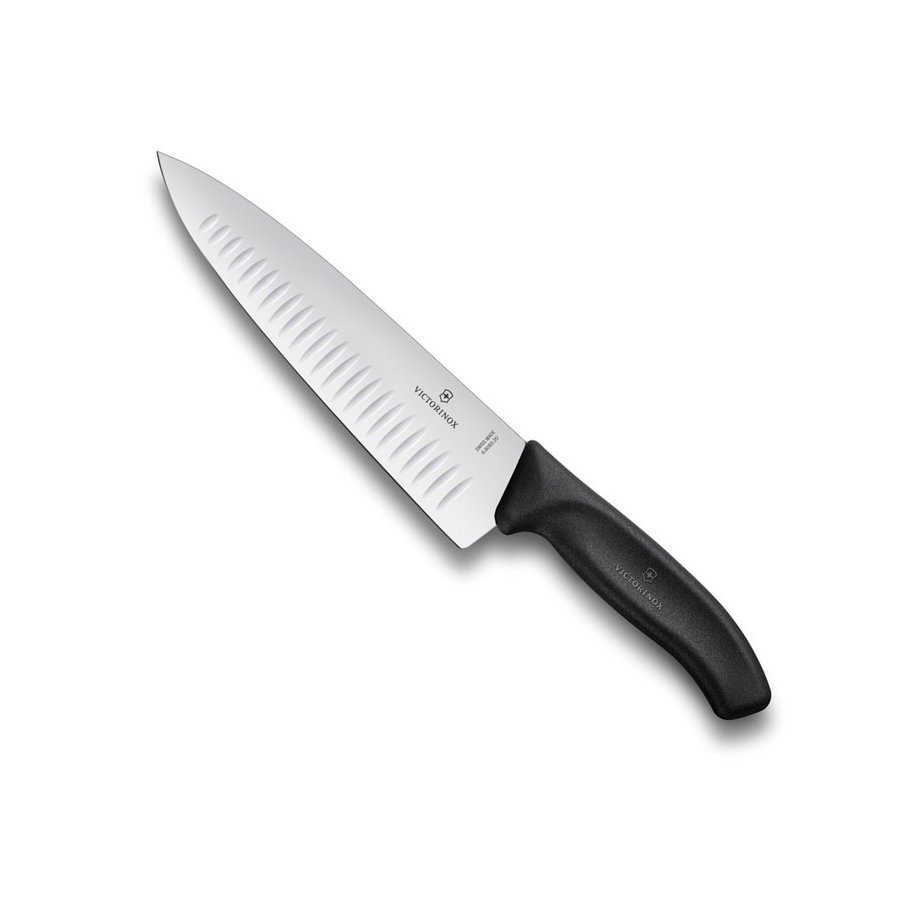 Victorinox Kokkekniv 20 cm, Sort Fibrox