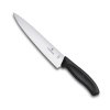 Victorinox Kokkekniv Lige Klinge 19 cm, Sort Fibrox