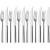WMF Nuova steakbestik/grillbestik 12 dele blank stl