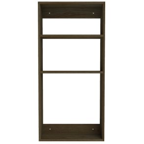 We Do Wood Threesquare Wandregal 67 cm, Geruchertes Eichenfurnier