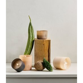 Uyuni Lighting Glaslys LED Ø9,2xH10,2 cm, Sandstone