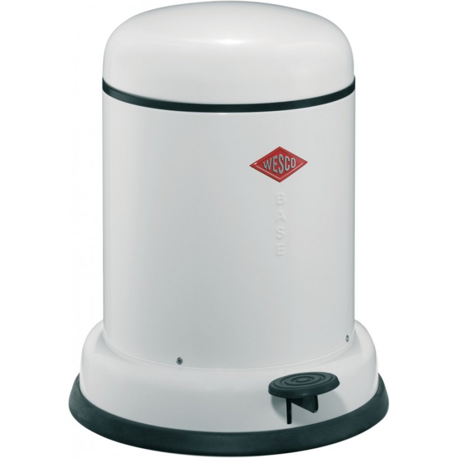 Wesco Baseboy 8L Pedalspand, Hvid