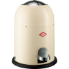 Wesco Single Master Pedalspand 9 L, Creme