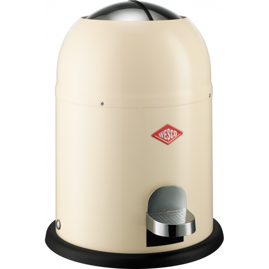 Wesco Single Master Pedalspand 9 L, Creme