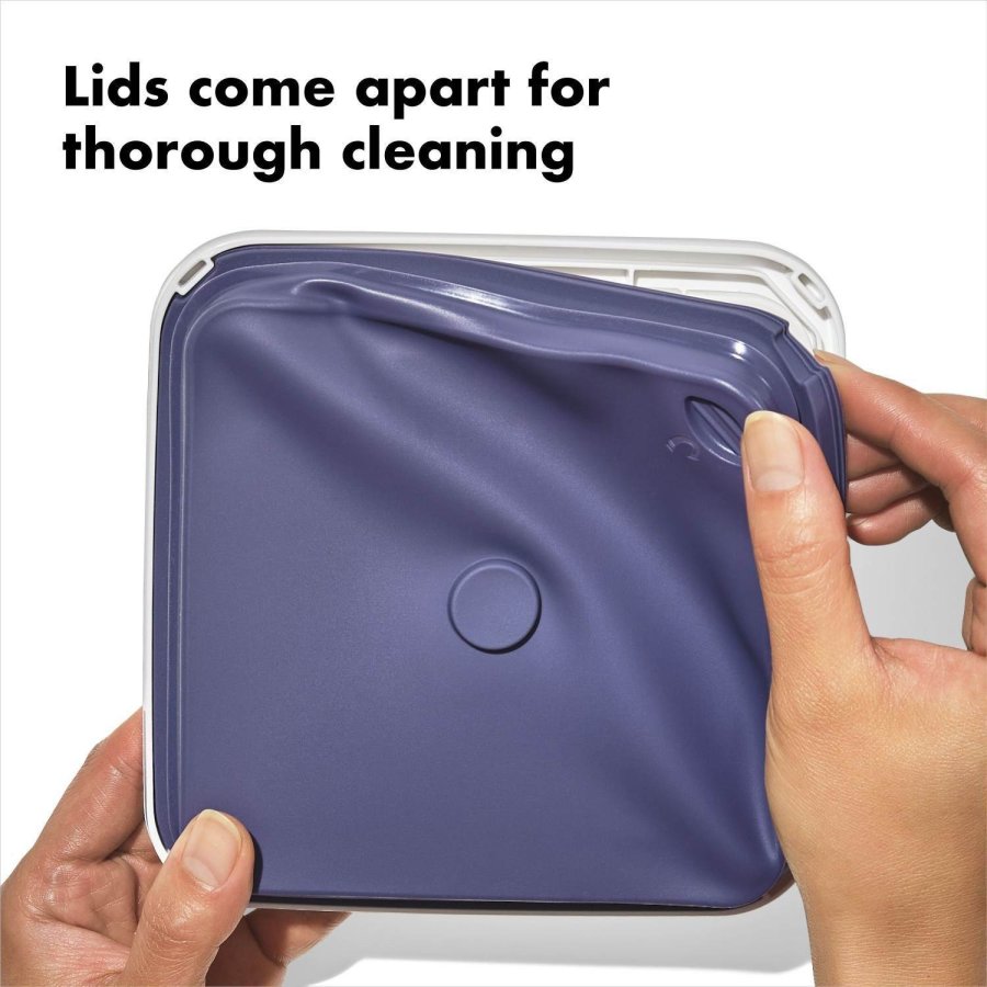 OXO POP Opbevaringsboks 1 L, Hvid
