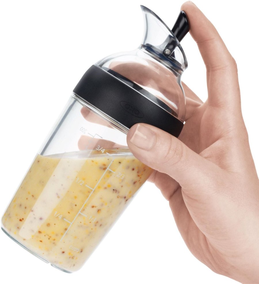 OXO Good Grips Dressingflaske 236 ml, Sort