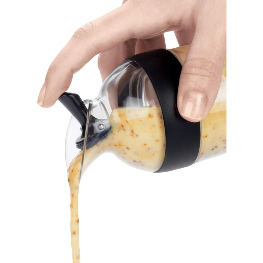 OXO Good Grips Dressingflaske 236 ml, Sort