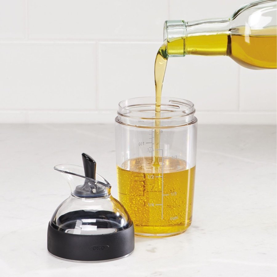 OXO Good Grips Dressingflaske 236 ml, Sort
