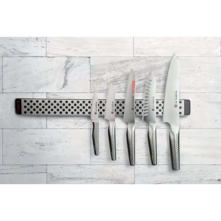 Global NI GN-007 Santoku Messer Oriental 18 cm, Stahl