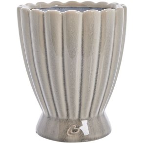 Lene Bjerre Shenella Blumentopf H18 cm, Sand