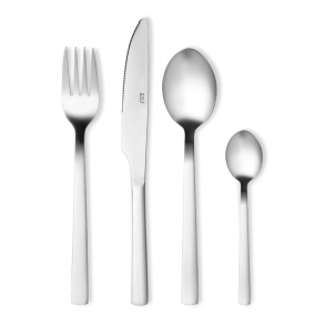 RAW Bestikst 16 Dele, Blankt Stl