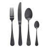 Nordal Black Besteck-Set 4 Teile, Mattschwarz