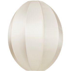Oi Soi Oi Indochina Lampenschirm Oval 35 cm, Offwhite