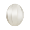 Oi Soi Oi Indochina Lampenschirm Oval 44 cm, Offwhite