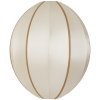 Oi Soi Oi Indochina Lampeskrm Oval 44 cm, Offwhite/Amber