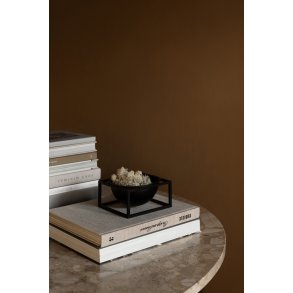 Audo Copenhagen Kubus Centerpiece Skål 14 cm, Sort