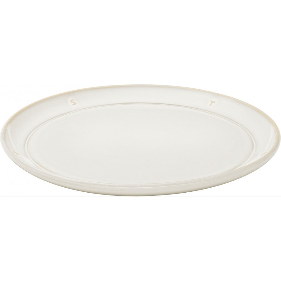 Staub Boussole Dining Line Tallerken 22 cm, Off-White