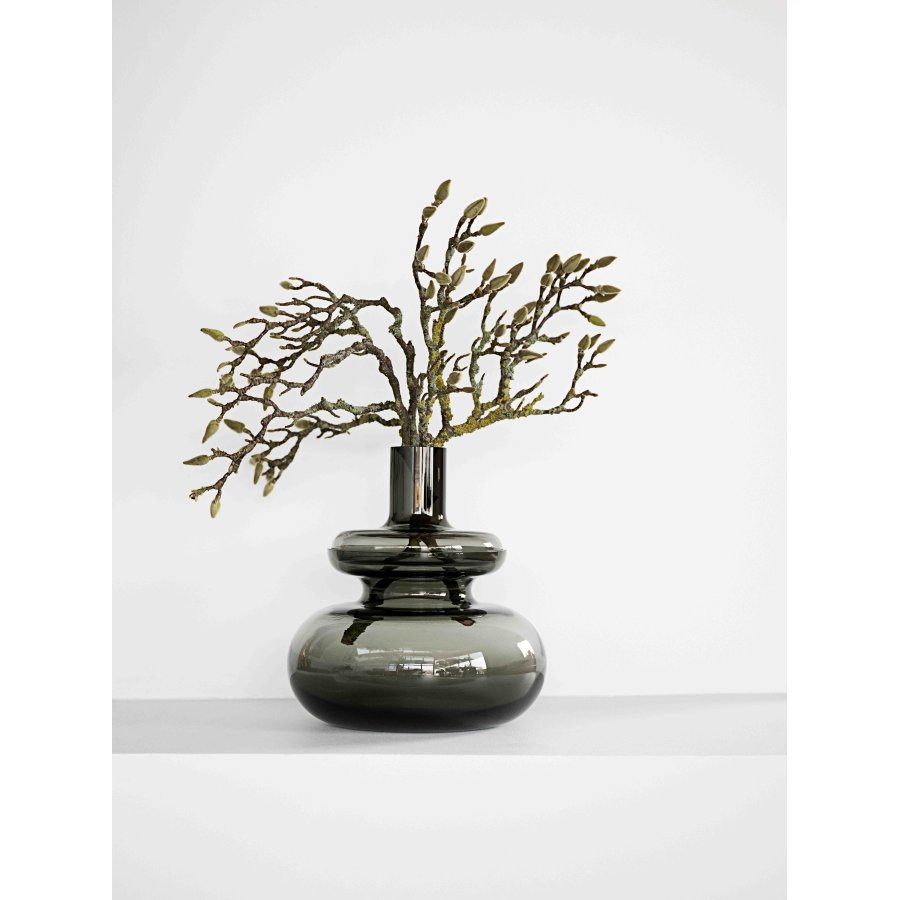 Zone Denmark Inu Vase H25 cm, Smoked Grey