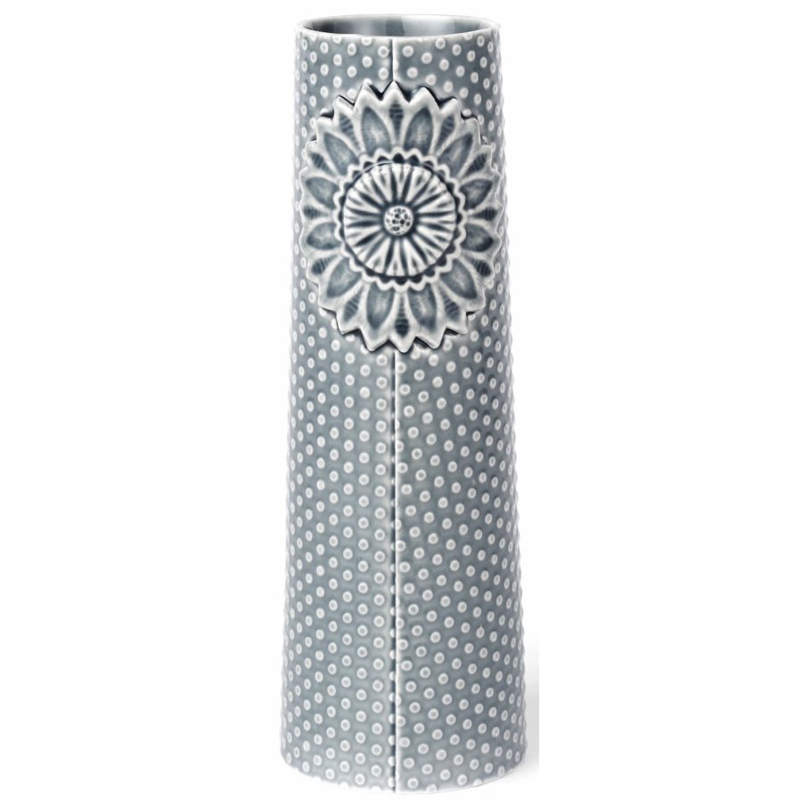 Dottir Nordic Design Pipanella Dot Vase H16,5 cm, Dunkelblau