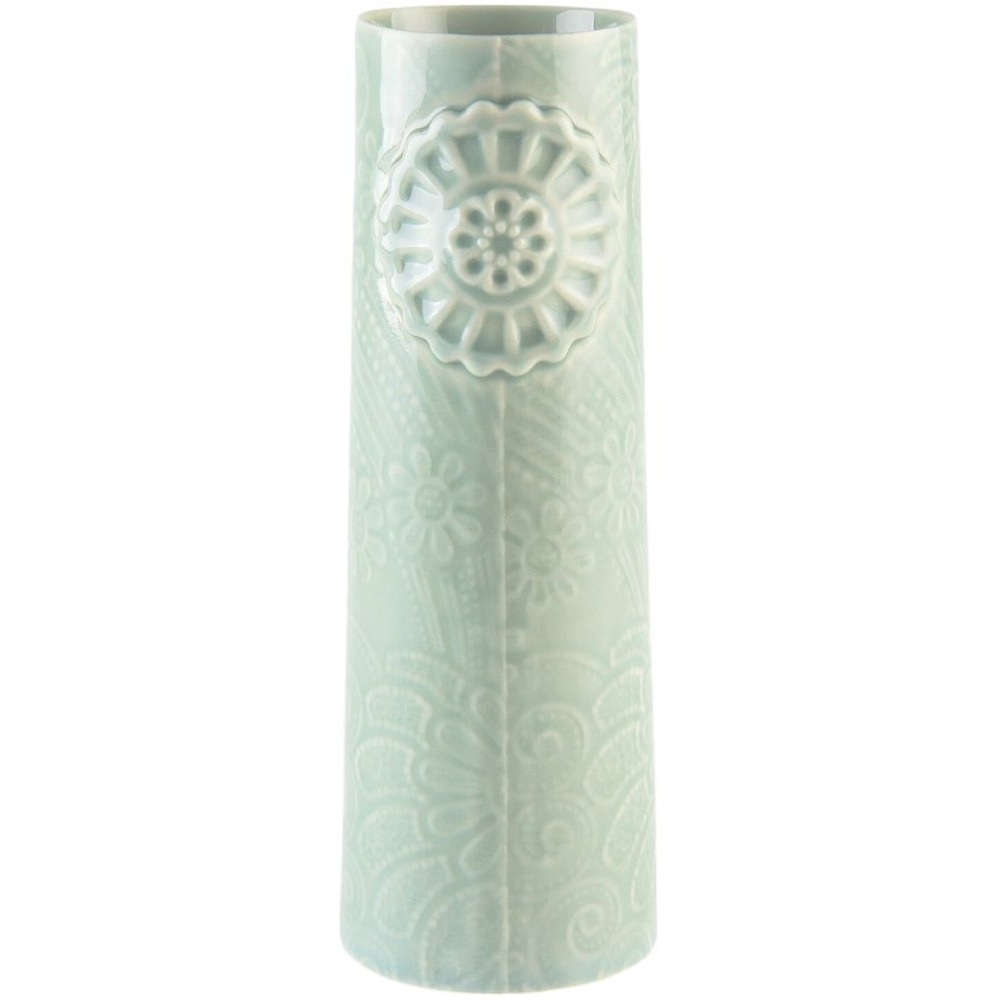 Dottir Nordic Design Pipanella Flower Vase H15 cm, Celadon