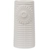 Dottir Nordic Design Pipanella Lines Ovale Vase H18.1 cm, Wei