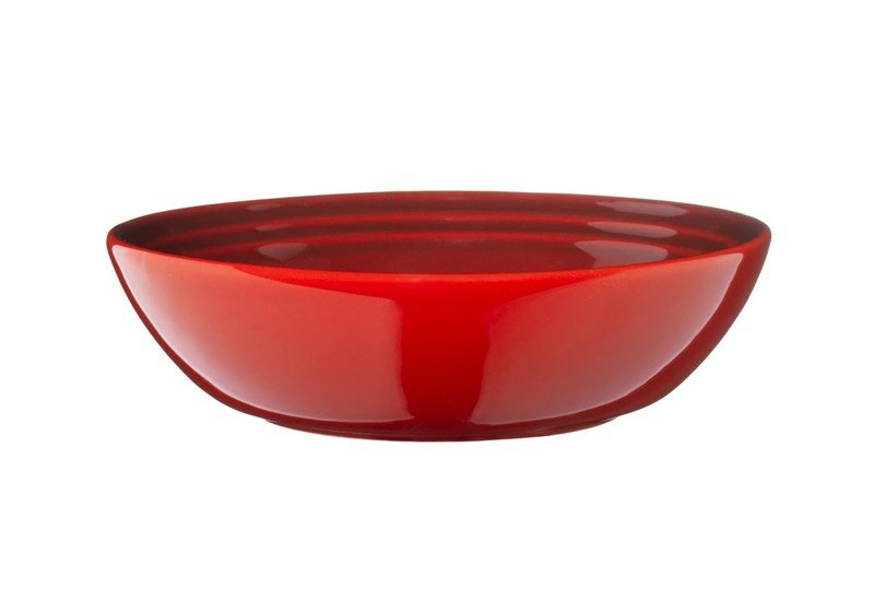 Le Creuset dyb tallerken 18 cm, Cerise rd uden Logo