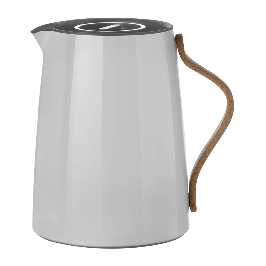 Stelton Emma Thermokanne Tee 1 L, Grau