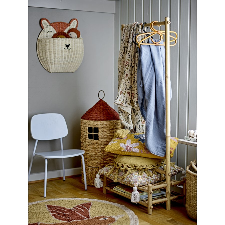 Bloomingville Mini Linas Korb mit Deckel 70 cm, Wasserhyazinthe