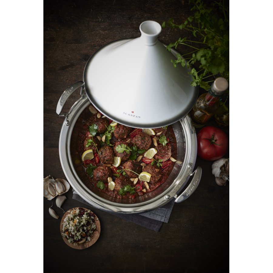 Scanpan Impact Tagine mit Deckel 28 cm