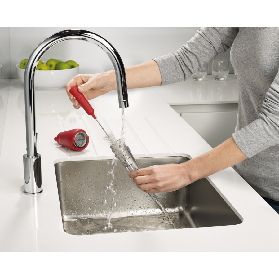 Joseph Joseph ThermoBaste stegepipette og stegetermometer r�d/klar