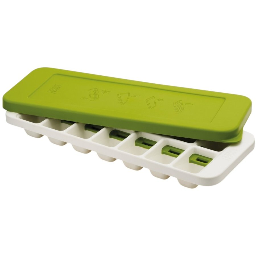 Joseph Joseph QuickSnap Plus Isterningbakke, Hvid/Grn