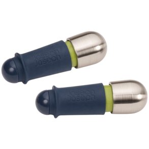 Joseph Joseph BarWise Twist-lock Flaschenverschlu 2er Set, Blau
