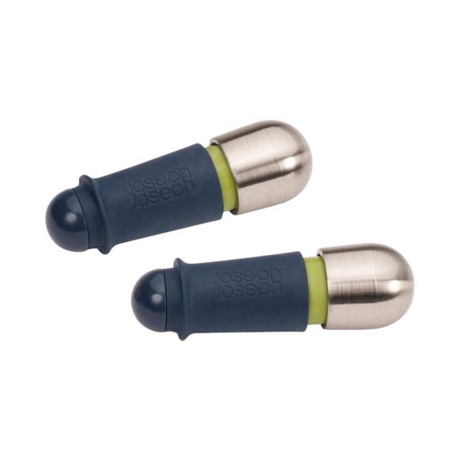 Joseph Joseph BarWise Twist-lock Flaschenverschlu 2er Set, Blau