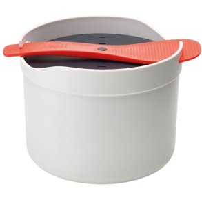 Joseph Joseph M-Cuisine Reiskocher fr die Mikrowelle 2 L, Wei