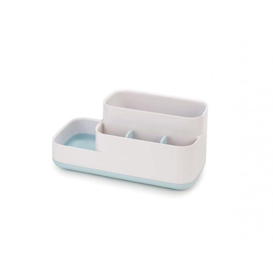 Joseph Joseph EasyStore Badezimmer-Organizer, Wei/Hellblau