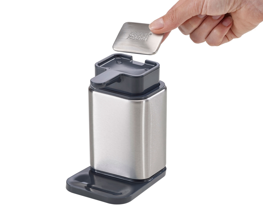 Joseph Joseph Surface Sbedispenser og Stlsbe 10,6 cm, Stl/Gr