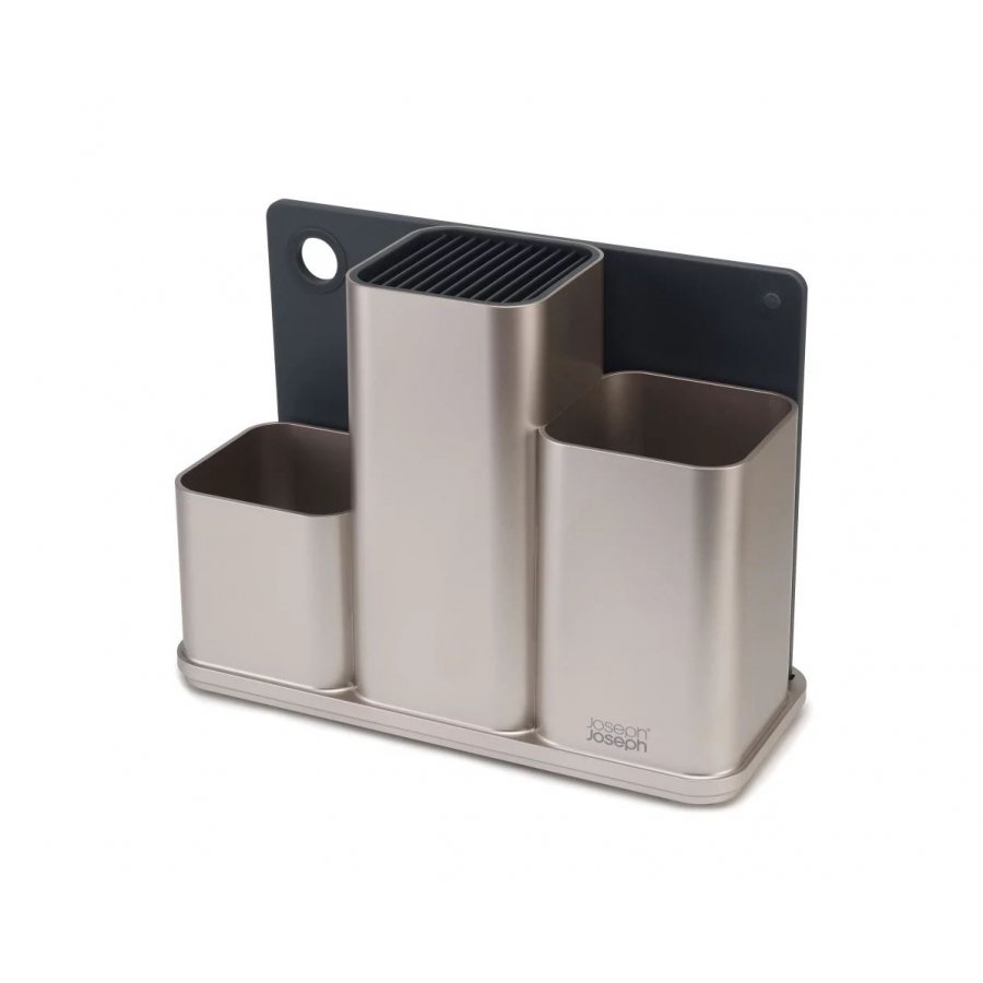 Joseph Joseph CounterStore redskabsopbevaring med skrebrt stl/sort