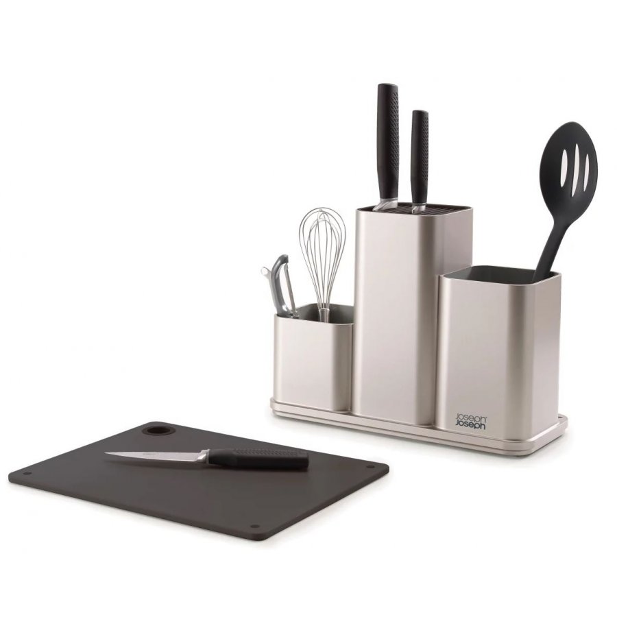 Joseph Joseph CounterStore redskabsopbevaring med skrebrt stl/sort