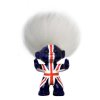 Lykketrold Good Luck Troll 9 cm, Union Jack