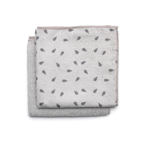 Brabantia Sink-Side Microfiberkarklud 2 stk. 30x30 cm, Lysegrå