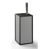 Audo K-Block Knivblok H24 cm, Mrkegr