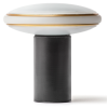 Shade S1 Transportabel Bordlampe H13,6 cm, Sort/Messing