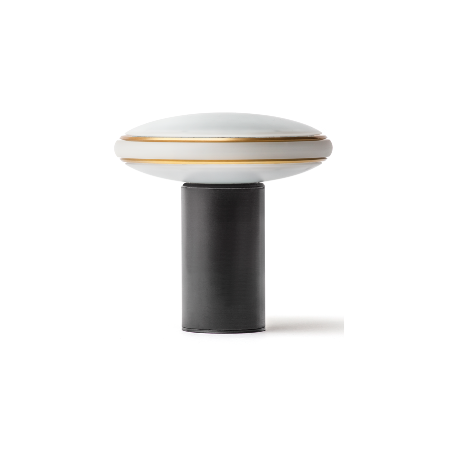Shade S1 Transportabel Bordlampe H13,6 cm, Sort/Messing
