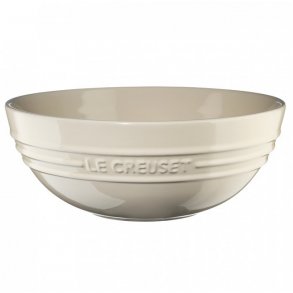 Le Creuset Rund multisk�l 3 L, Pearl creme